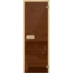 Дверь АКМА Light Extra 70x190 стекло бронза