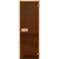 Дверь АКМА Light Extra 70x190 стекло бронза матовая