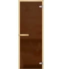 Дверь АКМА Aspen M 70x190 стекло бронза матовая